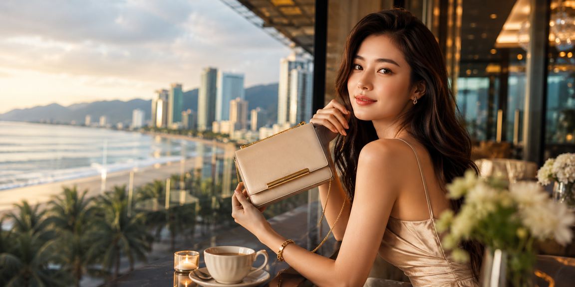 Người dùng Đà Nẵng kiểm tra tài khoản và cashback bên ly cà phê